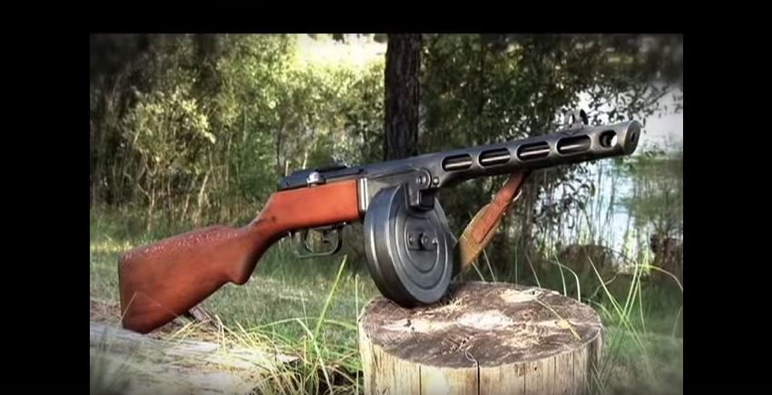 Soviet PPSh-41 Submachine Gun