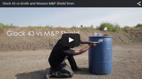 Glock 43 vs Smith and Wesson MP Shield