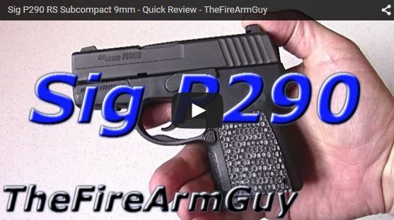 Sig P290RS Sub-Compact 9mm