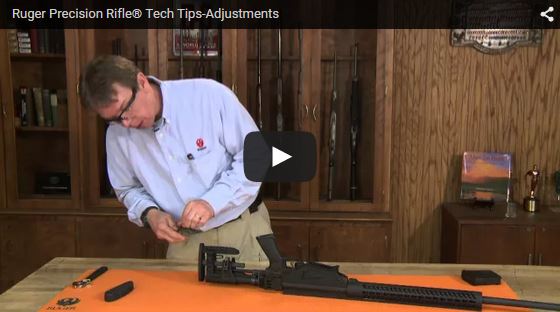 Ruger Precision Rifle Adjustments