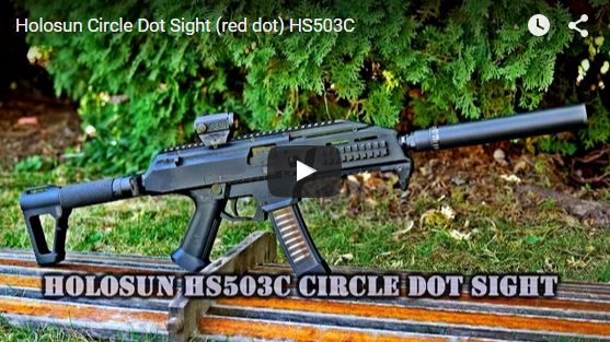 Holosun PARALOW HS503C Circle Dot Sight