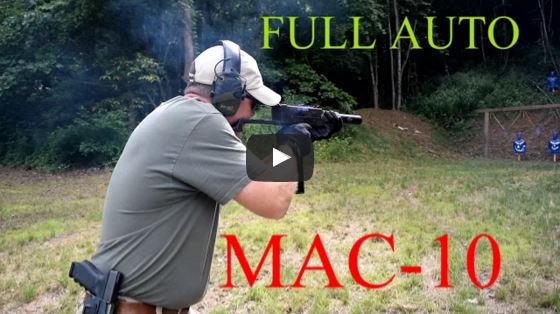 Suppressed MAC-10 Submachine Gun