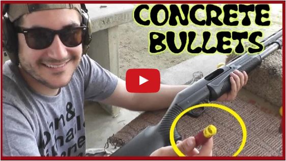 Concrete Shotgun Slugs