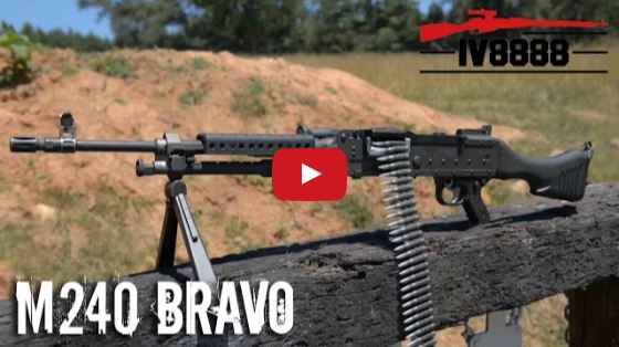 FN M240B Belt-Fed Machine Gun