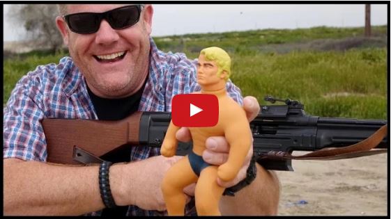 Stretch Armstrong Under Fire