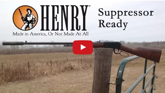 Henry Frontier Lever-Action Rifle with Threaded Barrel