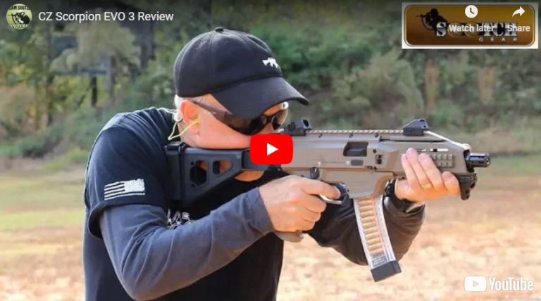 CZ Scorpion EVO 3 S1 Pistol Review and Range Demo