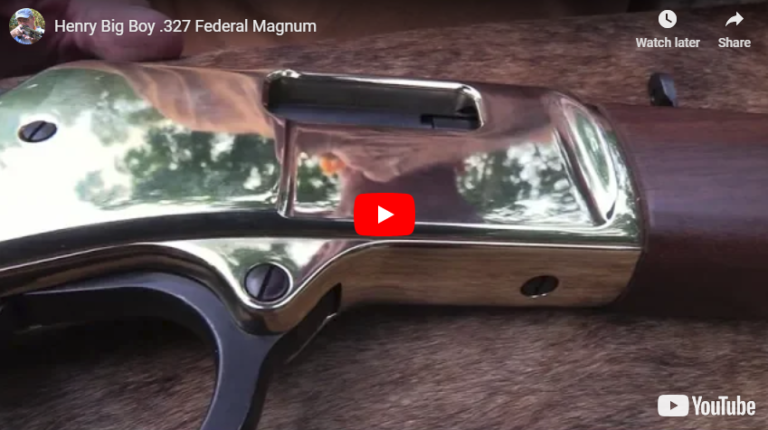 Henry Big Boy Classic Lever Action Rifle in 327 Federal Magnum