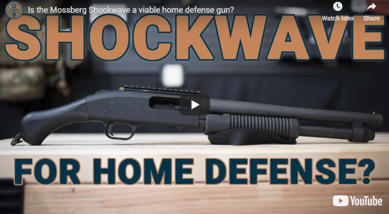 Mossberg 590 Shockwave Shotgun for Home Defense