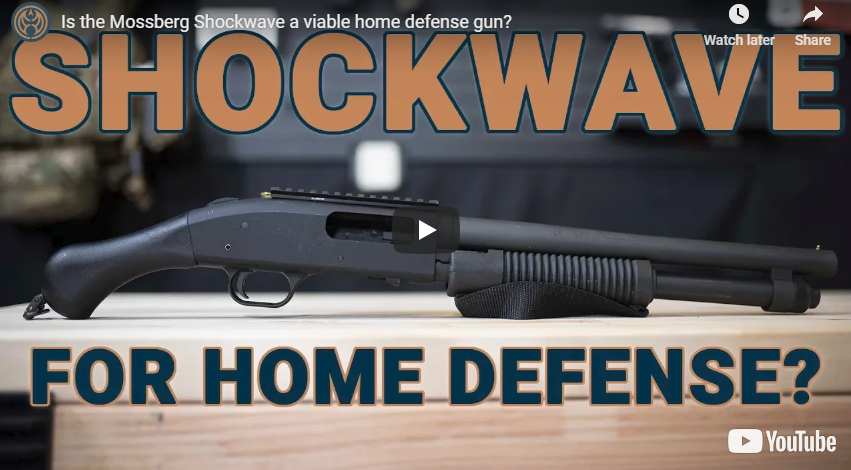 Mossberg 590 Shockwave Shotgun for Home Defense