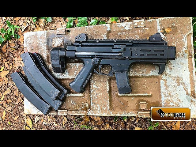 CZ Scorpion EVO 3 S2 Pistol Micro with SB Tactical Arm Brace