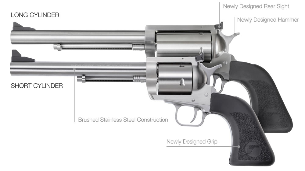 Magnum Research BFR Long Cylinder and Short Cylinder Models