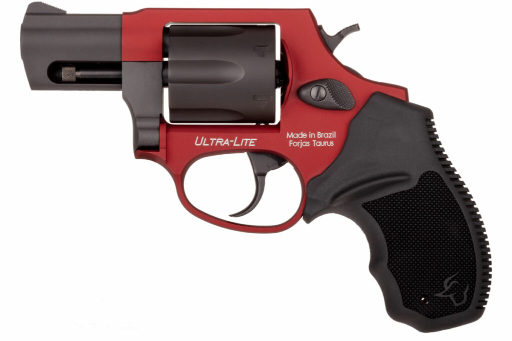 Taurus 856 38 Special Revolver in Anodized Burned Orange